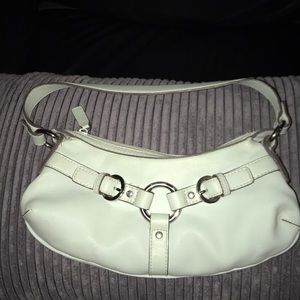 Baby blue leather Nine West purse